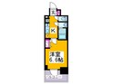 ﾌﾟﾚｻﾝｽ四天王寺前夕陽ヶ丘ｱｸﾃｨの間取図