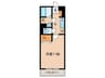 DESIGN　SQUARE　AN 1Kの間取り