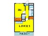 レフィナ－ドＳ・Ｙ 1LDKの間取り