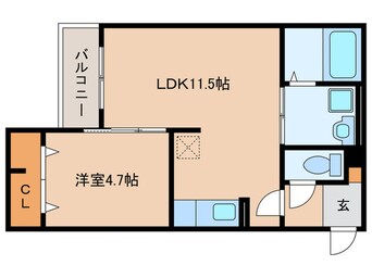 間取図 アレグリア藤井寺