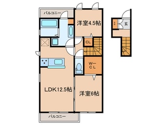 間取図 エスポワールブリイエ