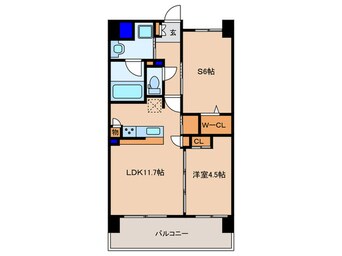 間取図 Fujiman南森町