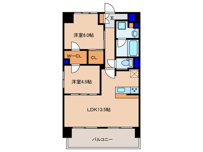 間取り図 Fujiman南森町