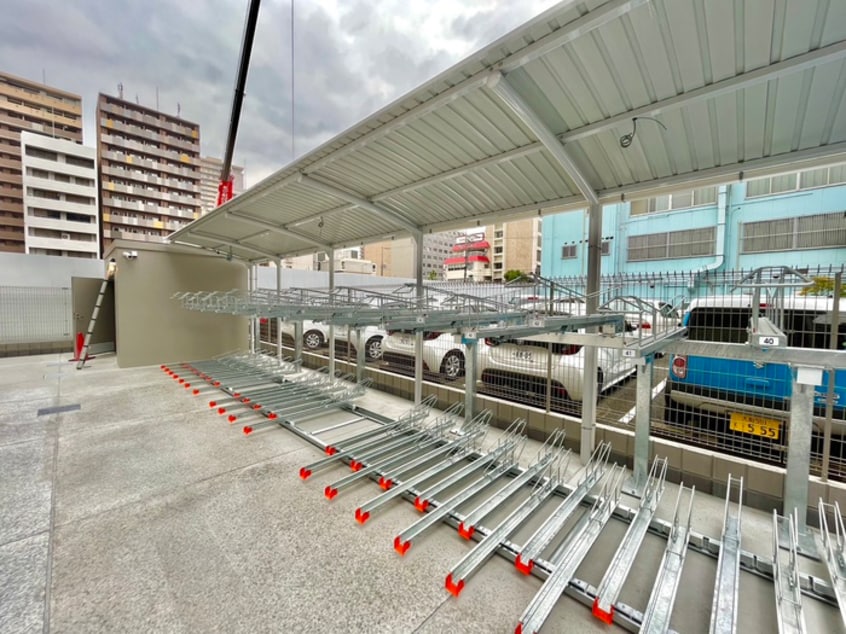 駐輪場 Fujiman南森町