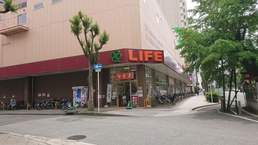 ライフ(スーパー)まで530m Fujiman南森町