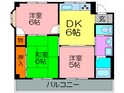 マナスハイツの間取図