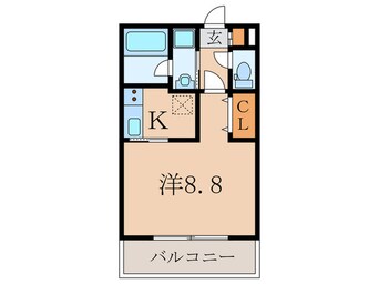 間取図 エルスタンザ塚口本町