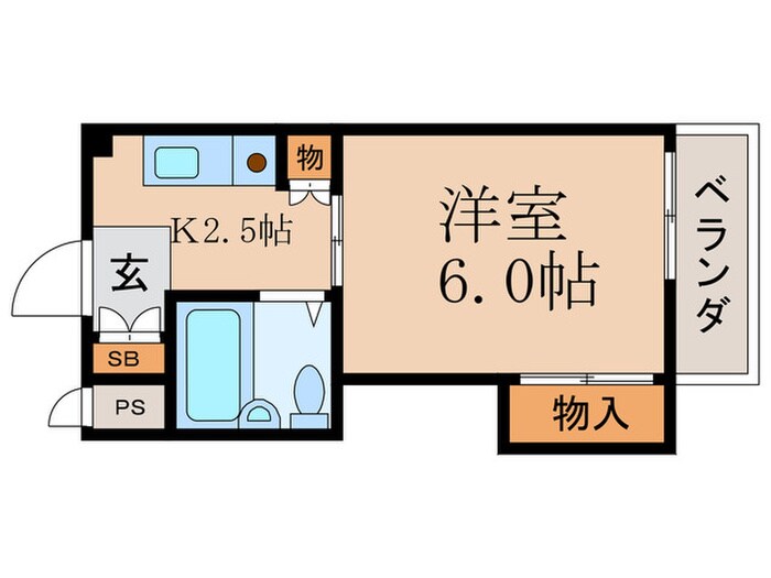 間取り図 ＳＡＫＩＺＯ東野ビル