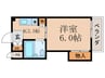 ＳＡＫＩＺＯ東野ビル 1Kの間取り