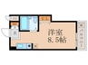 ＳＡＫＩＺＯ東野ビル 1Rの間取り