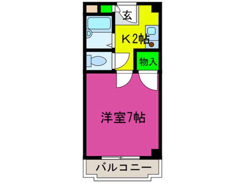 間取図 ビクトリアⅠ南上町