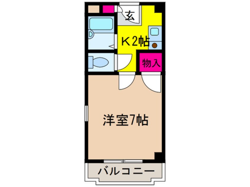 間取図 ビクトリアⅠ南上町