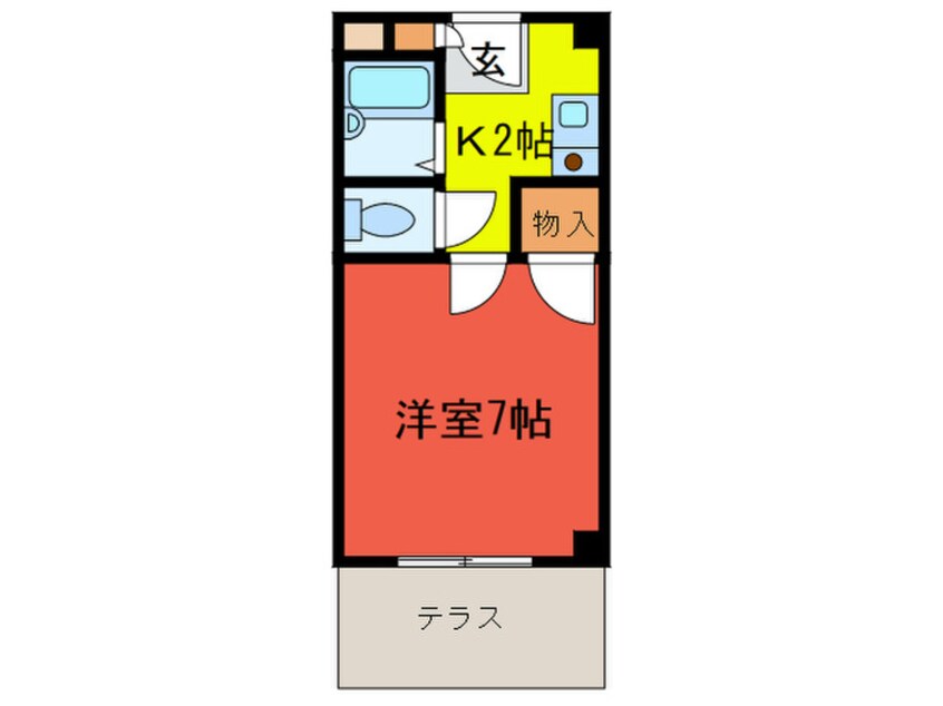 間取図 ビクトリアⅠ南上町