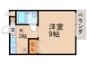 ＡＮＮＥＸ２１ 1Kの間取り