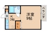 ＡＮＮＥＸ２１ 1Kの間取り