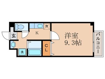 間取図 ワイズコート御陵