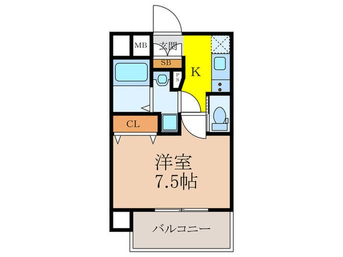 間取り図 プライマル新大阪