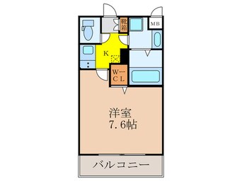 間取図 プライマル新大阪