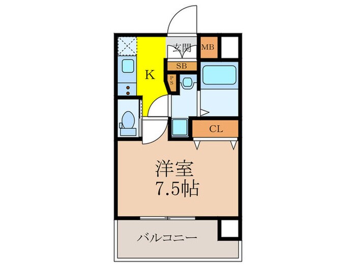 間取り図 プライマル新大阪