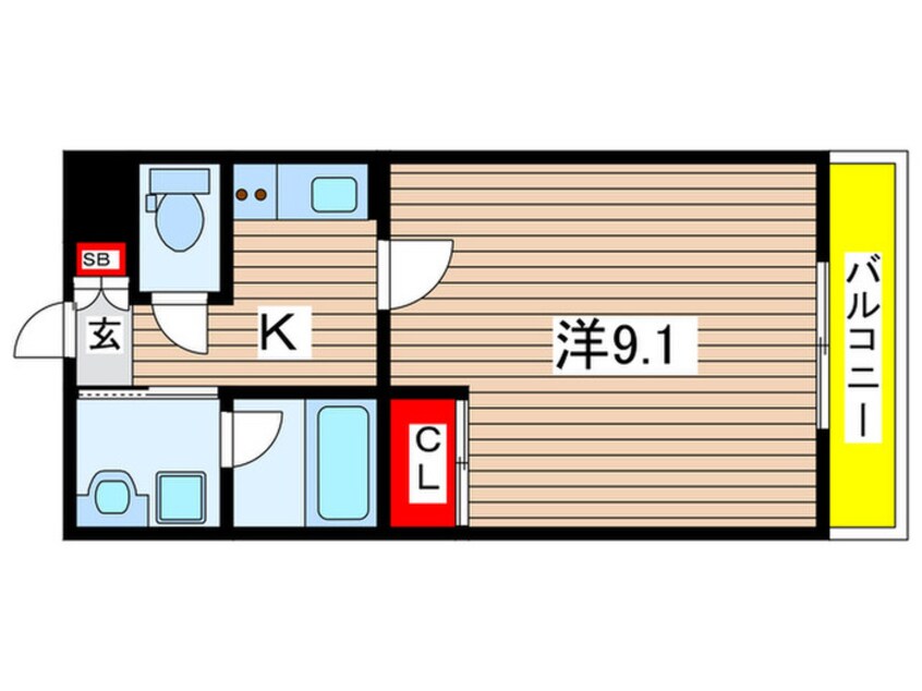 間取図 Maple御所ノ内