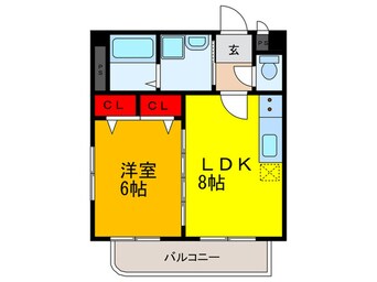 間取図 エスポワール永和