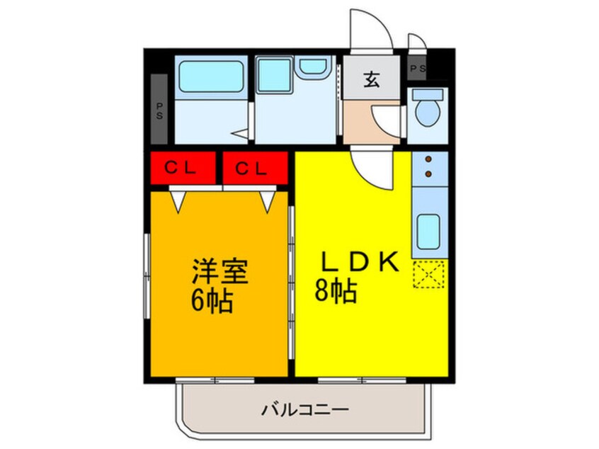 間取図 エスポワール永和
