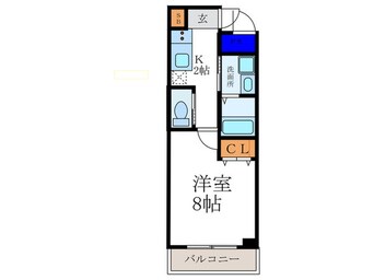 間取図 Ｍｅｒｇｅ一条通