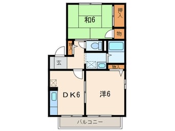 間取図 アビタシオン武庫川