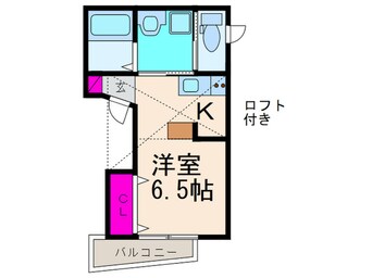 間取図 メゾン高槻Ⅱ号館