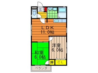 間取図 ベルハイム