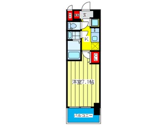 間取図 セレニテ京橋クレア