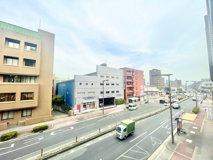 室内からの展望 ルミナス湯里