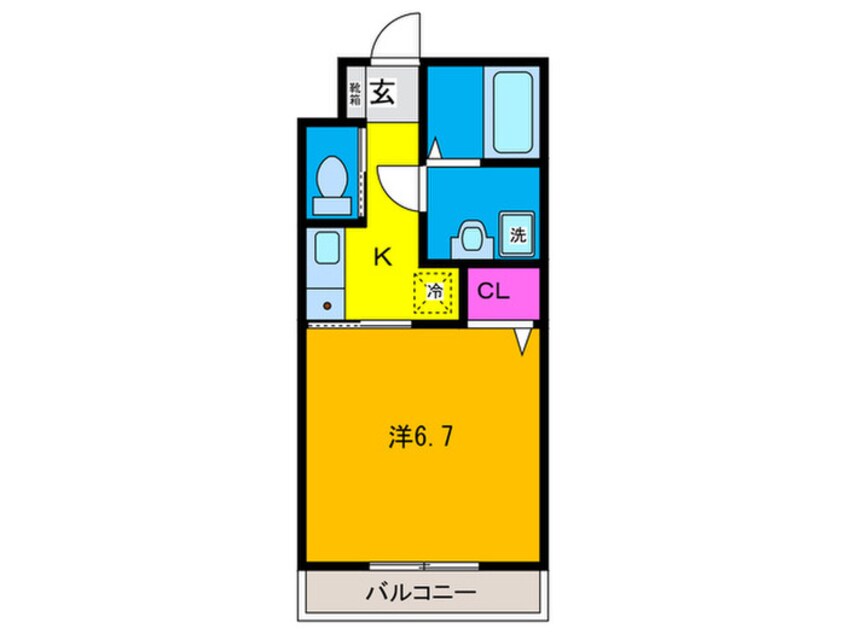 間取図 PREMIERE諏訪ノ森