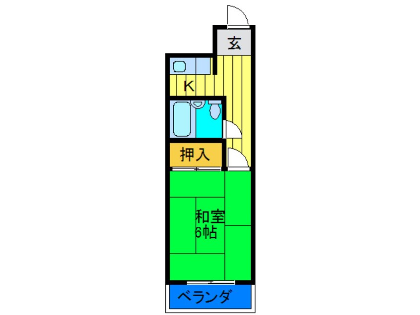間取図 第二広秀ハイツ