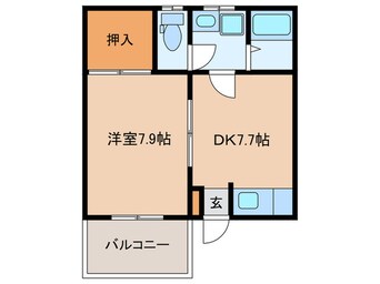 間取図 あべのハイツ