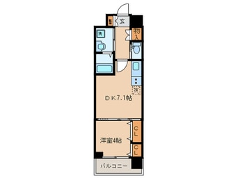 間取図 ベラジオ雅び烏丸十条(905)