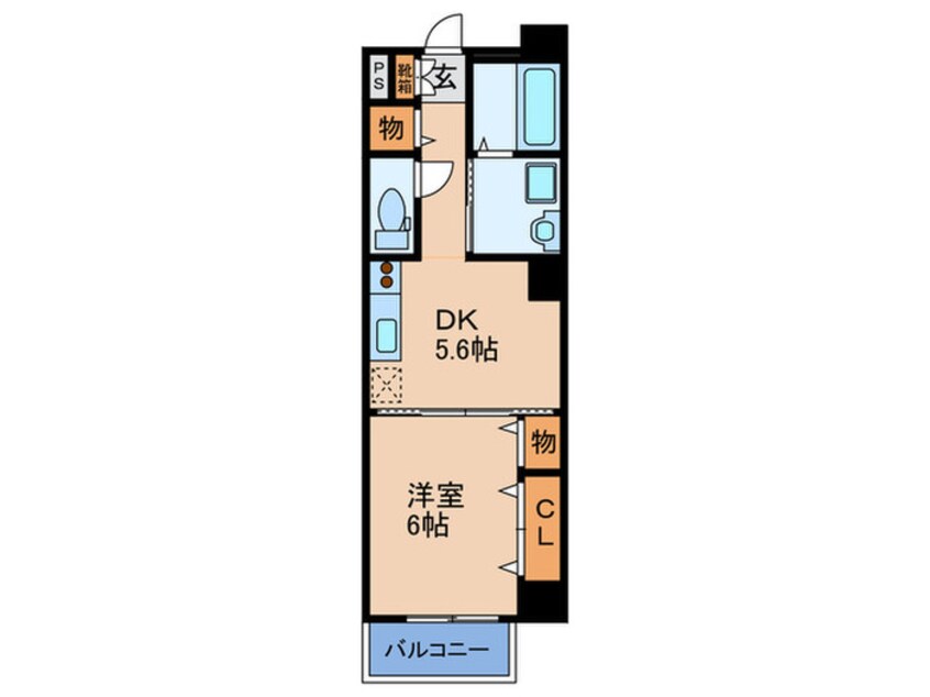 間取図 ボナ－ル河