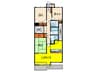 コ－ト芦屋朝日ヶ丘四号棟(403) 3LDKの間取り