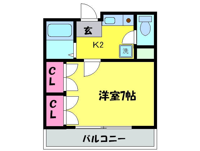 間取り図 ジュネス刀根山