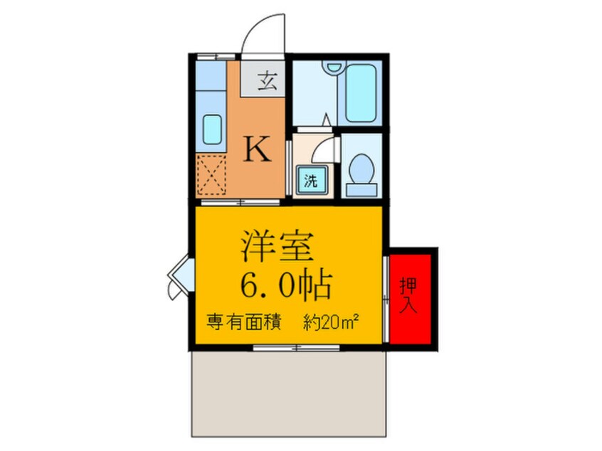 間取図 ハイツ総持寺