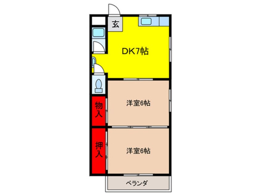 間取図 辻マンション