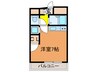 グリ－ンハイツ平野 1Rの間取り