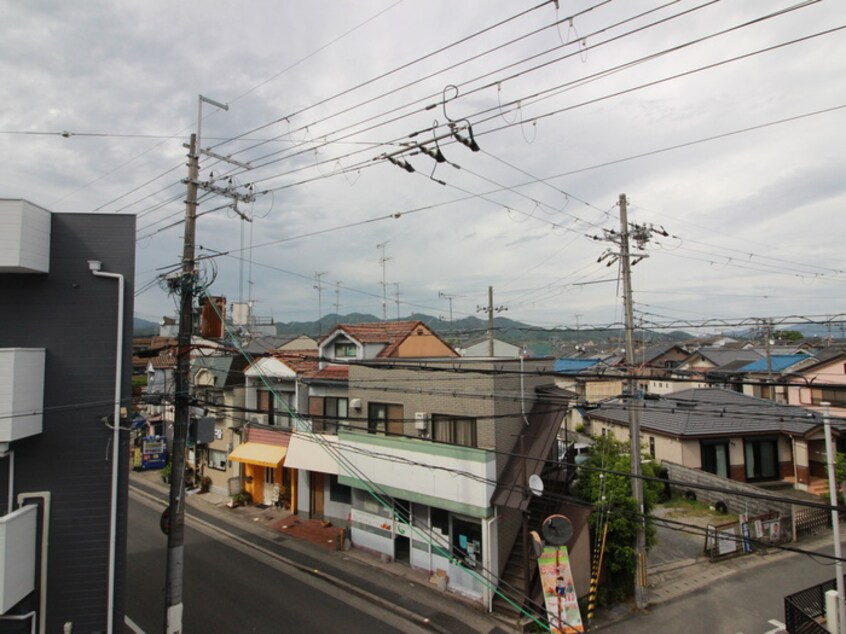 室内からの展望 エバグリーン嵐山