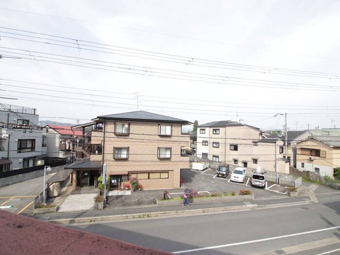 室内からの展望 エバグリーン嵐山