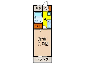 間取図 キャピタルⅡ