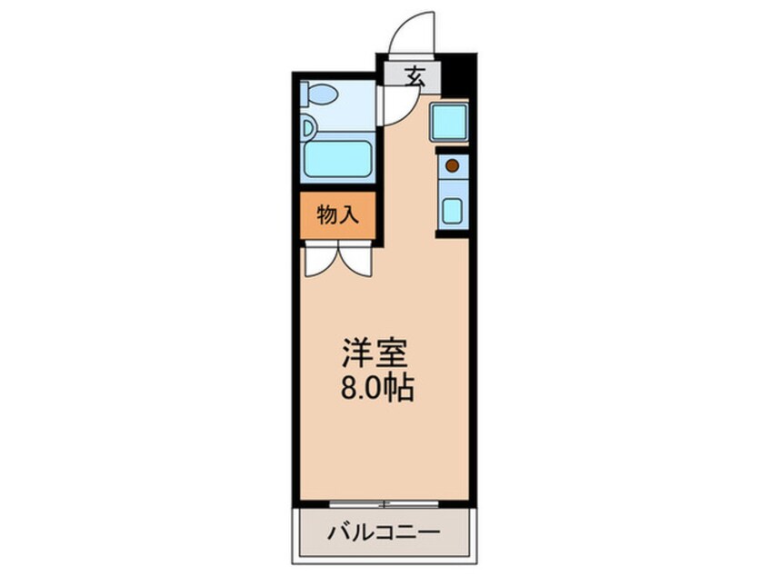 間取図 シ－ビュ－東垂水