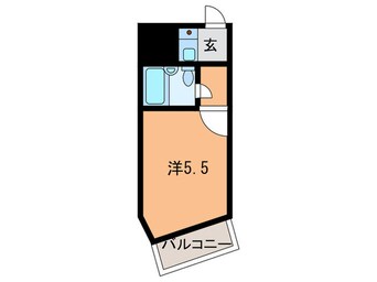 間取図 ﾗｲｵﾝｽﾞﾏﾝｼｮﾝ神戸元町第２(1203)