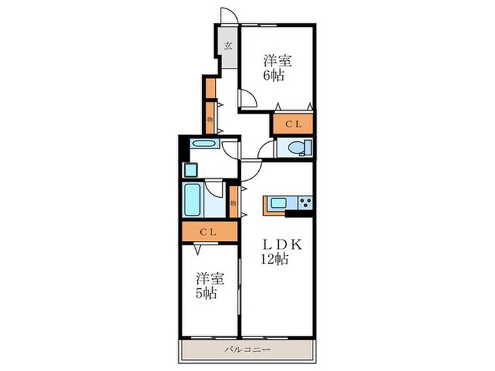 間取り図 グランシャリオ京都南