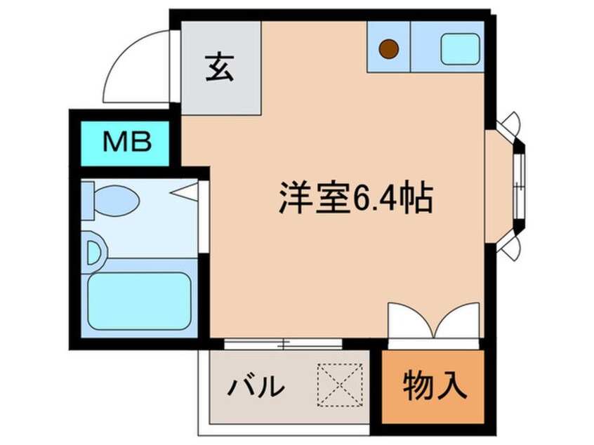 間取図 ベストレジデンス相川Ⅱ