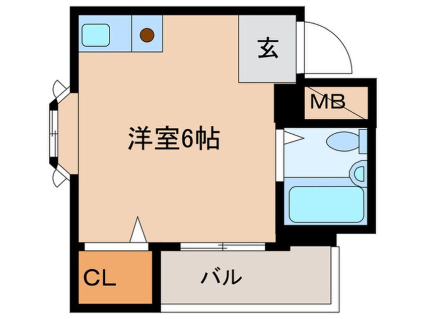 間取図 ベストレジデンス相川Ⅱ